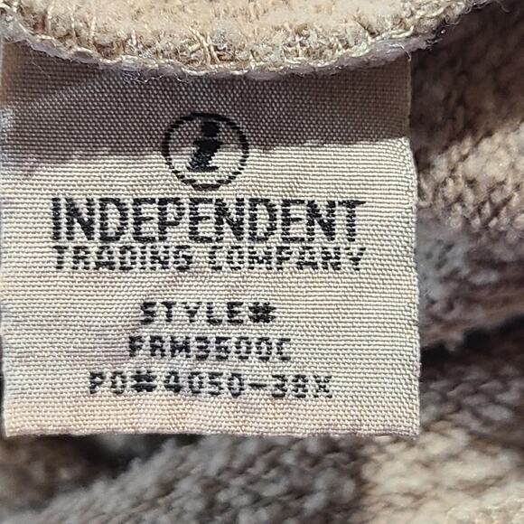 Sofia Franklyn with an F Graphic Sweatshirt Tan Beige Women's SIze XL 2916 - Picture 3 of 7